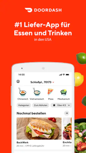 DoorDash - Essenslieferung screenshot