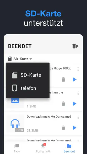 Downloader für alle Videos screenshot