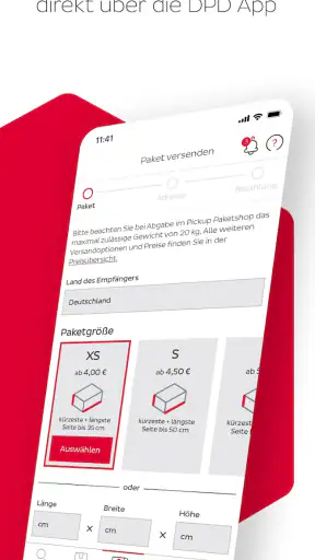 DPD screenshot