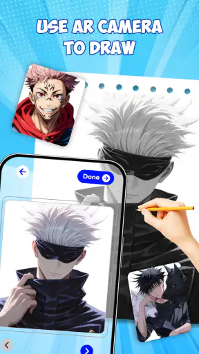 Draw Anime: AR Drawing Sketch screenshot