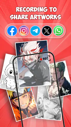 Draw Anime: AR Drawing Sketch screenshot