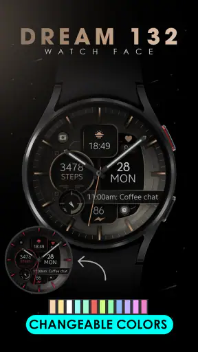 Dream 132 bronze watch face screenshot