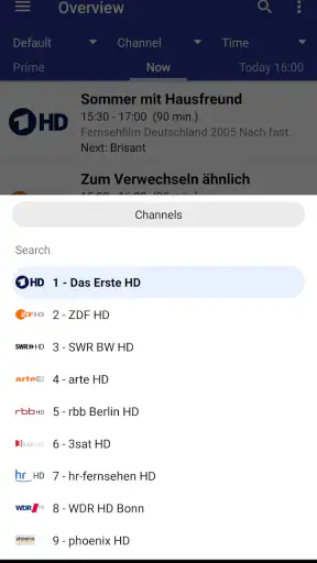 dream EPG Premium screenshot