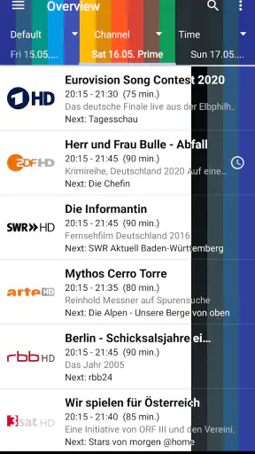 dream EPG Premium screenshot