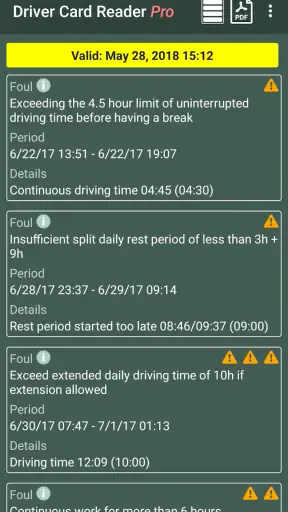 Driver Card Reader PRO screenshot