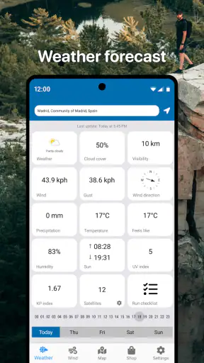 Drohnen App: UAV Vorhersage screenshot
