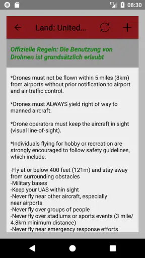 DroneMate screenshot