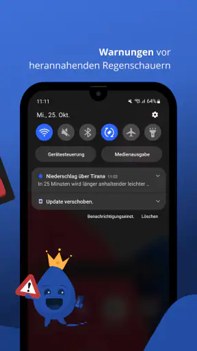 Drops - Der Regenalarm & Radar screenshot