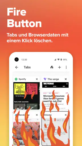 DuckDuckGo Private Browser screenshot