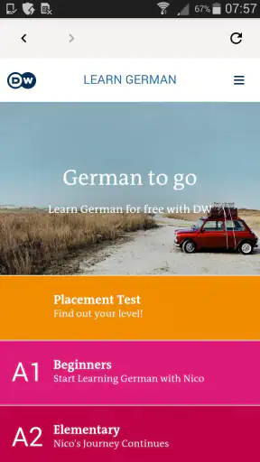 DW Learn German screenshot