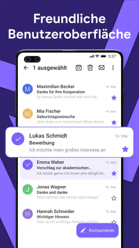 E-Mail Lite – Smart Mail screenshot