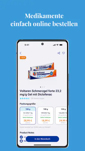 E-Rezept & Apotheke apo.com screenshot