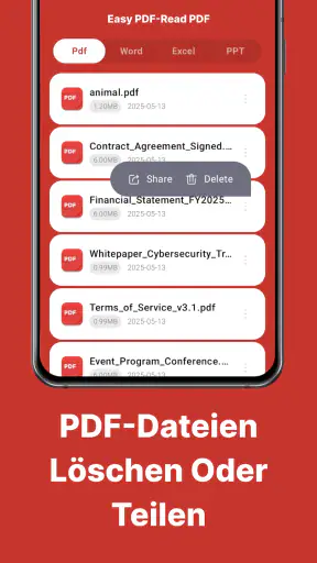 Easy PDF-Read PDF screenshot
