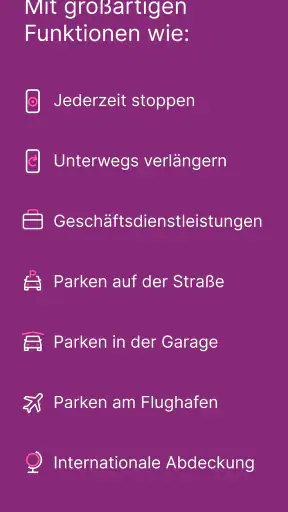 EasyPark – deine Park App screenshot