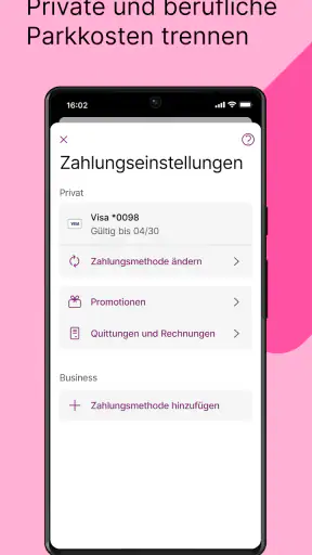 EasyPark – deine Park App screenshot