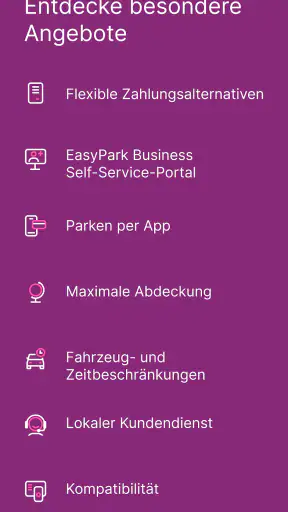 EasyPark – deine Park App screenshot