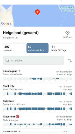 eBird by Cornell Lab screenshot