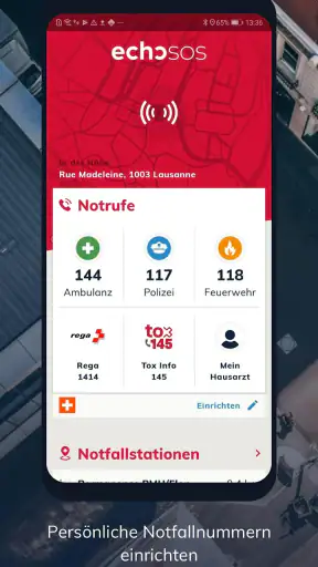EchoSOS screenshot