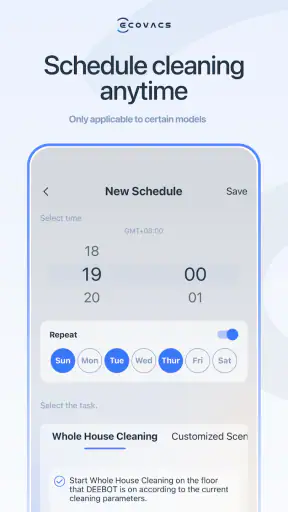 ECOVACS HOME screenshot