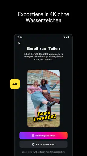 Edits, eine Instagram-App screenshot