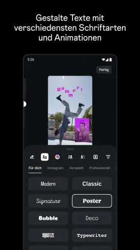 Edits, eine Instagram-App screenshot