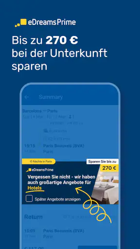 eDreams: Günstige Flüge screenshot