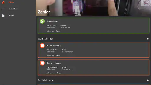 EHW+ | Zählerstände, Verbrauch screenshot