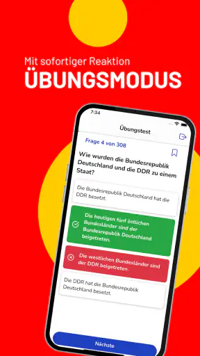 Einbürgerungstest : 2024 screenshot