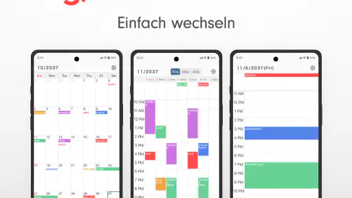 Einfacher Kalender Tagesplaner screenshot