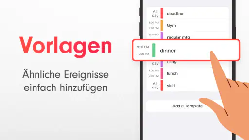 Einfacher Kalender Tagesplaner screenshot