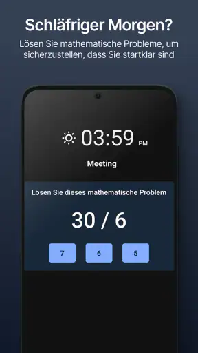 Einfacher Wecker screenshot