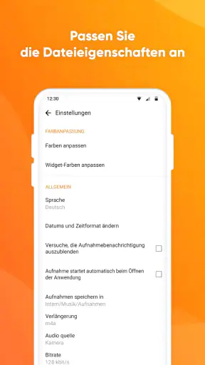 Einfaches Diktiergerät screenshot