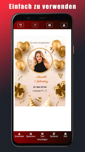 Einladungen Erstellen screenshot