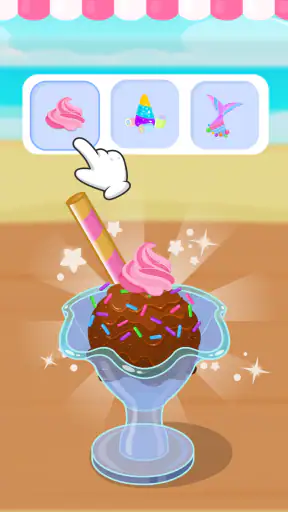 Eiscreme-Spiele für Kinder screenshot