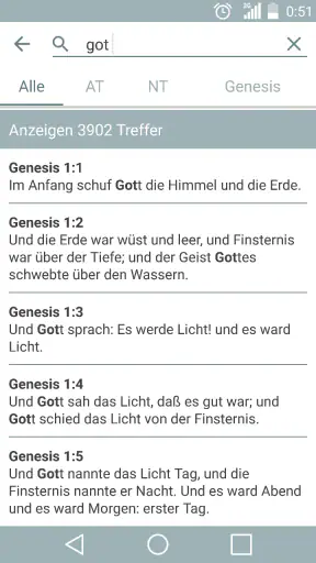 Elberfelder Bibel screenshot