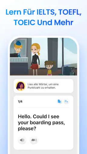 ELSA Sprechen: Englisch Lernen screenshot