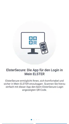 ElsterSecure - sicherer Login screenshot