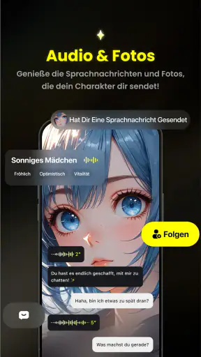 Emochi: Chat mit Charakteren screenshot