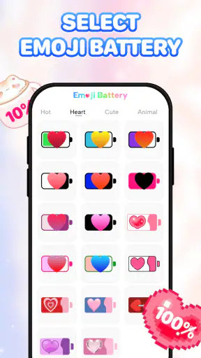 Emoji Battery - Battery Icon screenshot