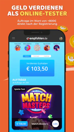 empfohlen.de - Geld verdienen screenshot