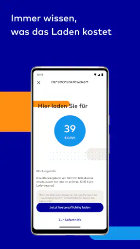 EnBW mobility+: E-Auto laden screenshot