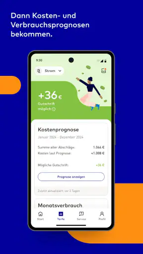 EnBW zuhause+ screenshot