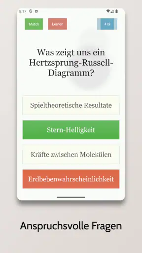Endlos-Quiz Pro screenshot