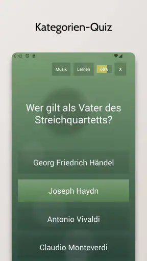 Endlos-Quiz Pro screenshot