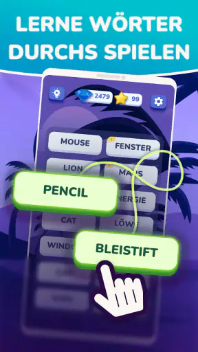 Englisch Vokabeltrainer - Momo screenshot