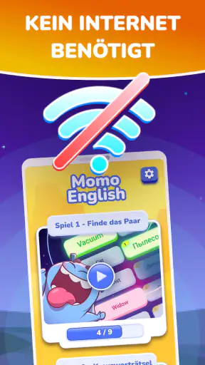 Englisch Vokabeltrainer - Momo screenshot