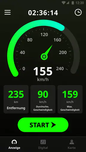 Entfernungsmesser - Tachometer screenshot
