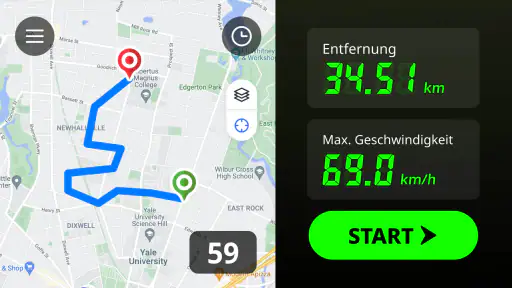 Entfernungsmesser - Tachometer screenshot