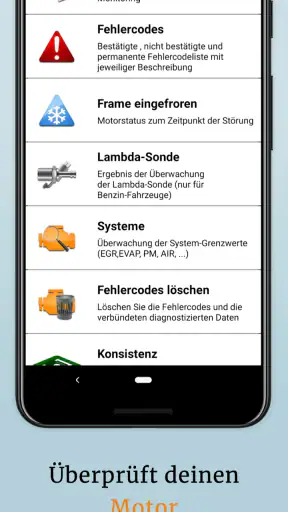 EOBD Facile: OBD 2 Car Scanner screenshot