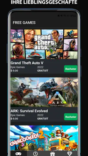 Epic Freebie Games Radar screenshot